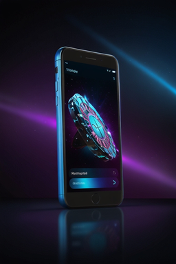 Smartphone mit Casino-App
